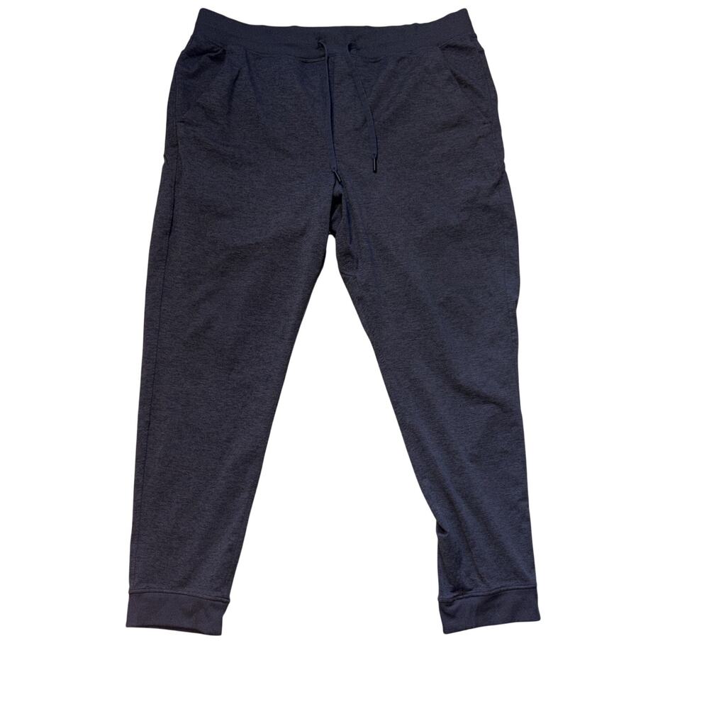 Birddogs Pants Mens 3XL Gray Performance Joggers Zip Pocket Drawstring